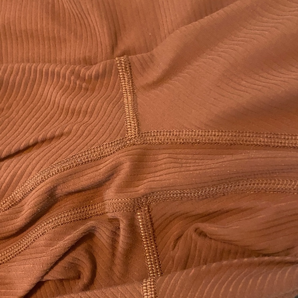 Lululemon Align Ribbed High-Rise Pant 25” Java - Picture 6 of 16